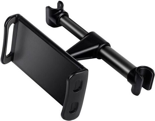 Autohalterung für Mobiltelefon oder Tablet zur automatischen Kopfstützenverstellung + Telefonnummernhalterung zum vorübe...