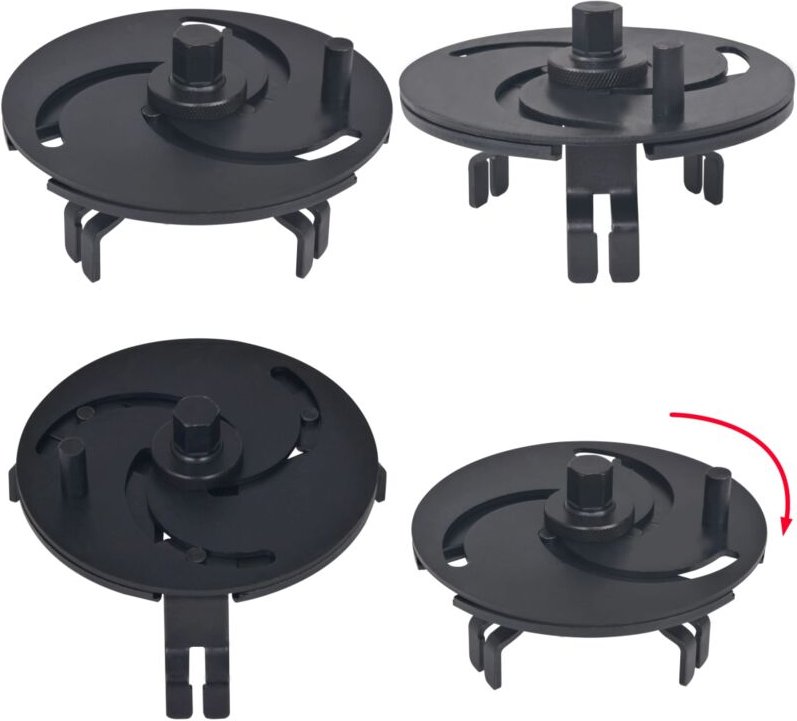 3-Arm verstellbarer Tankgeber-Schlüssel 89-170 mm - Tankstellenwerkzeug - Tankgeberschlüssel - Schraubenschlüssel - Auto...