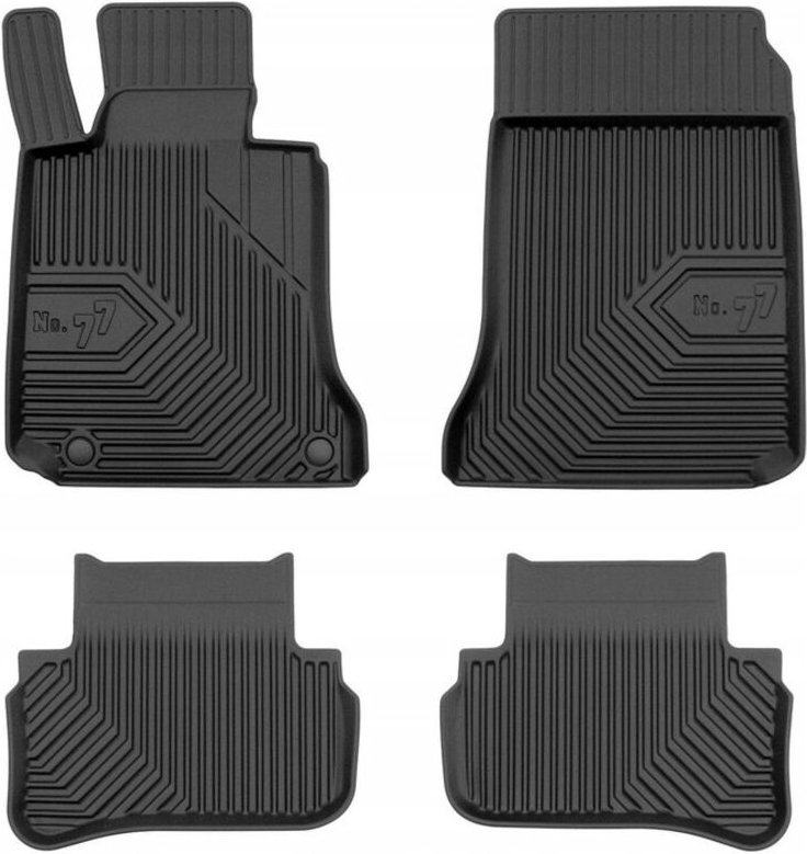 GUMMIMATTEN Mercedes-Benz C-Klasse W204 2007-2014 KOFFERRAUM 77