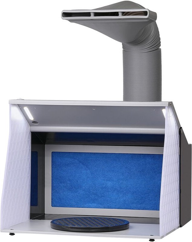 Mophorn - vevor Airbrush Spritzkabinen Bausatz 405 x 330 x 355 m, Tragabre Airbrush-Absauganlage, Airbrush Spritzkabine ...