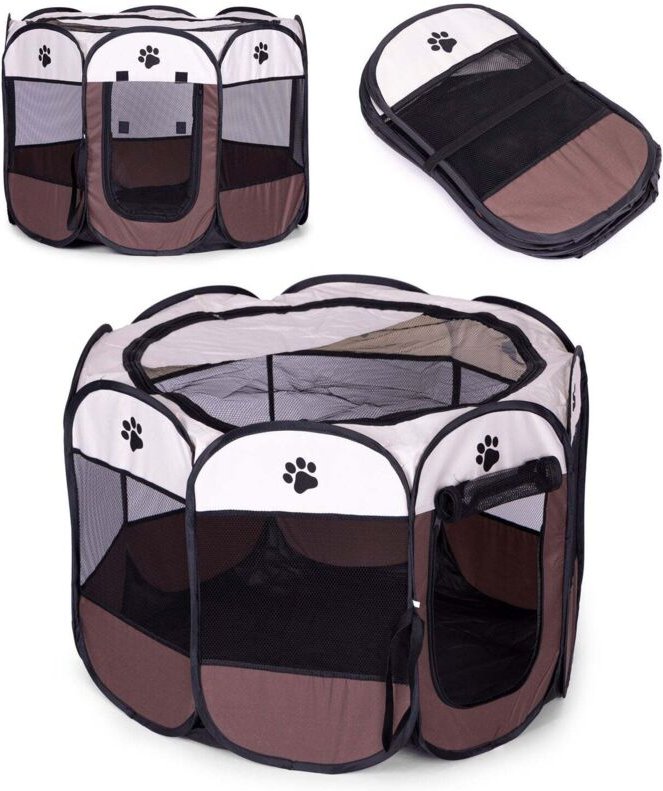 Groer stoffkafig stift laufstall bett fur hunde und katzen 885827