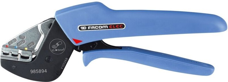 Facom - Crimpzange 230 mm für vorisolierte Kabelschuhe - 985894