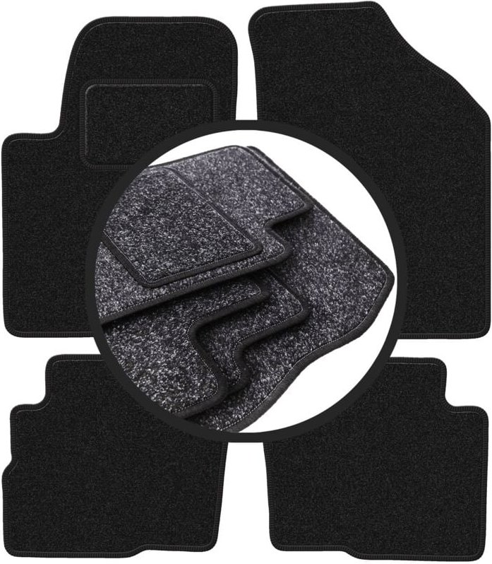 ANTHRA Autofußmatten für: Kia Soul I Crossover (2009-2013)