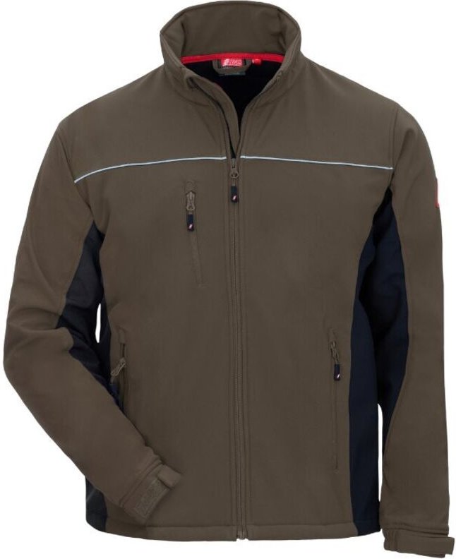 Nitras - Softshelljacke motion tex light 7157 Brau / Schwarz Gr. s