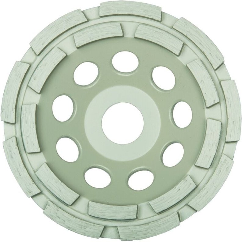 Thumbnail - Klingspor DS 600 B Diamantschleifteller, 125 x 7,2 x 22,23 mm 20 Segmente 7,2 x 5,5 mm, 2-Reihig