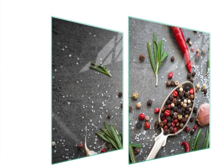 GLASSCHUTZPLATTE FÜR HERD 70x52 SPICES