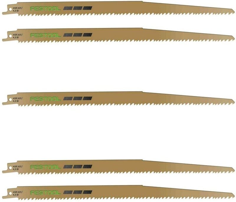 Festool Säbelsägeblatt Säbelsäge RSC 18 WOOD UNIVERSAL HSR 305/4,3 BI/5 577488