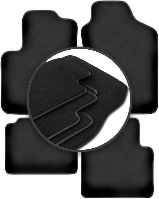 Premium-Fußmatten für: Fiat 500 Hybrid Schrägheck (2020-)