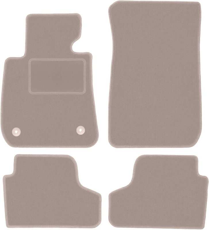 Beige Veloursmatten für: BMW 3 E93 Cabrio (2004-2011)