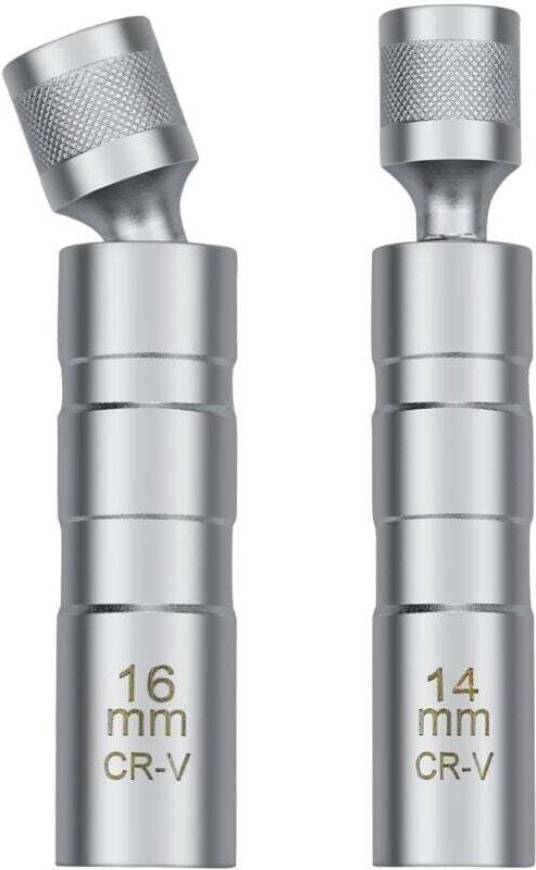 Ymyny - Ulisem 14/16 mm Zündkerzenschlüssel, universelles magnetisches Zündkerzenstecker-Entfernungswerkzeug zum Entfern...