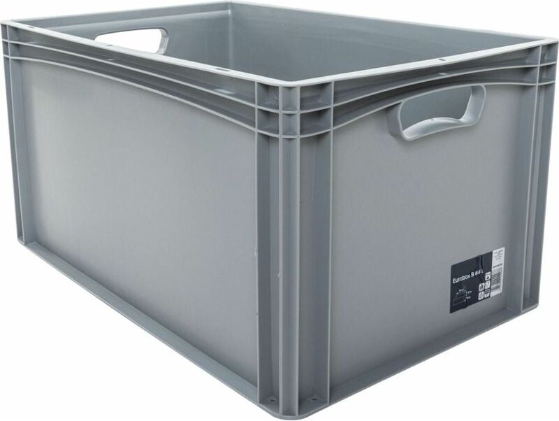 Eurobox 60 x 40 x 32 cm, 64,5l Lagerkiste Transportbox Kunststoffbox Lagerbox