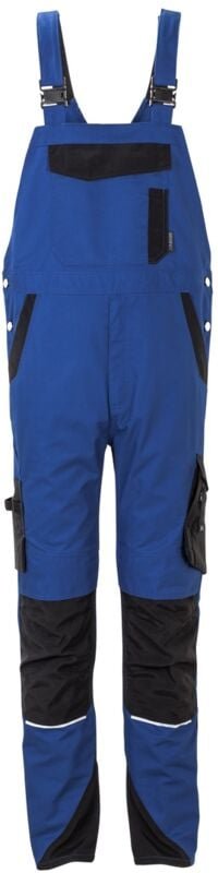 Thumbnail - Latzhose Norit Herren Gr. 52 kornblau/schwarz - Planam