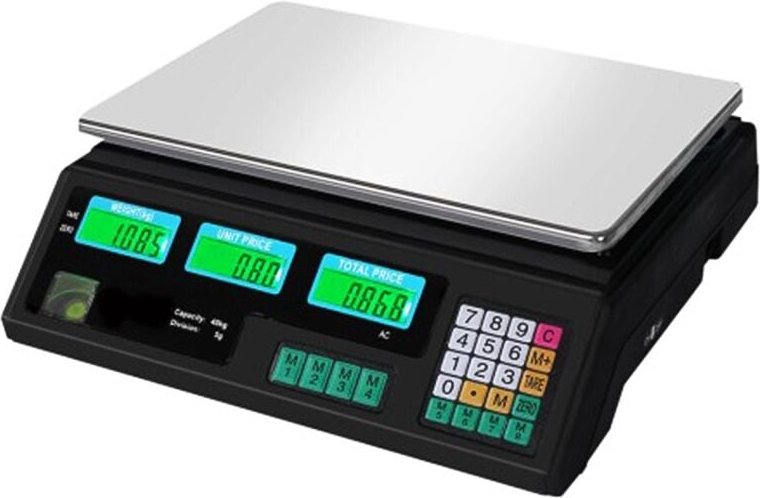 Ladenwaage, elektronisch, bis 40 kg, LCD HDWR wagPRO-S40B