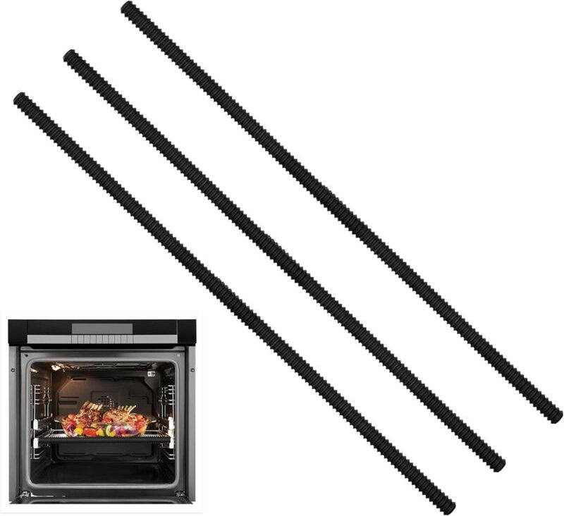 Tigrezy - Silikon-Ofenschutz für Roste (3er-Pack) – hitzebeständiger Rostschutz, verhindert Verbrennungen und Narben, ei...