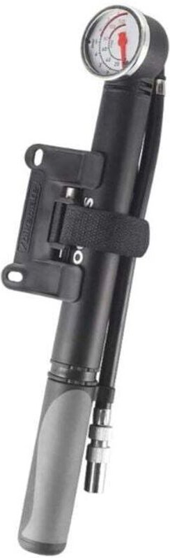 Fahrradpumpe mit Manometer, 80 PSI AV/FV MTB-Luftpumpe, tragbare Mini-Hochdruck-Handpumpe aus Aluminiumlegierung, ladace...