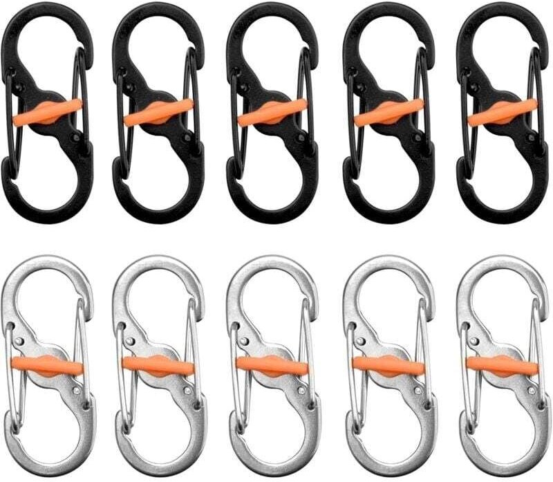 Türspion, mit Überwachungsabdeckung zum Einbau in 35 mm-57 mm Türblätter (3 Stück, gebürsteter Stahl)