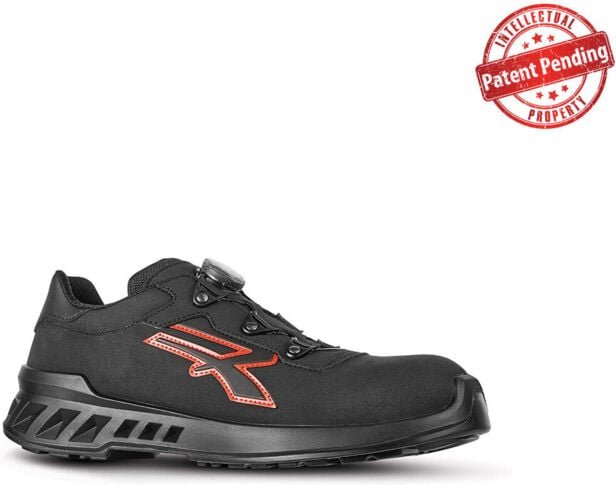 Thumbnail - Sicherheitsschuhe niedrig CAESAR S3 SRC CI ESD - Schwarz/Rot 39