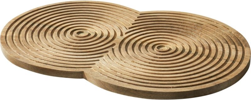 Schneidebrett aus Mangoholz 49 x 33 cm