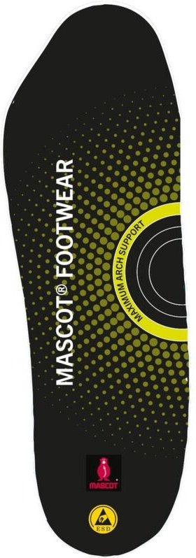 Mascot MASCOT® FOOTWEAR Einlegesohle maximale Fußwölbestütze Gr. 39 schwarz