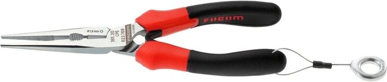 FACOM Flachrundzange SLS 200 mm, lange gerade Backen