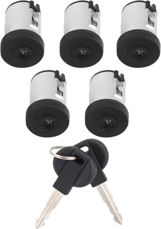 Jeffergarden - Zylinderschloss-Türschloss-Set mit 2 Schlüsseln für peugeot expert 806 citroen synergie dispatch