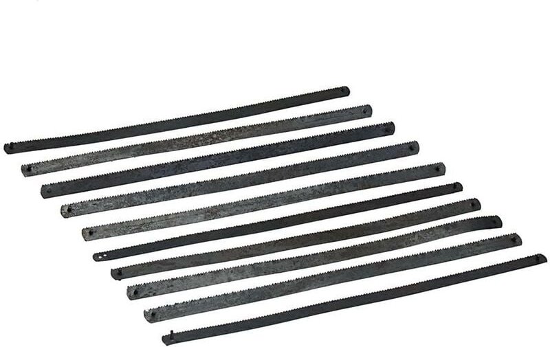 Sägeblätter für Mini-Bügelsäge, 10er-Pckg. 150 mm