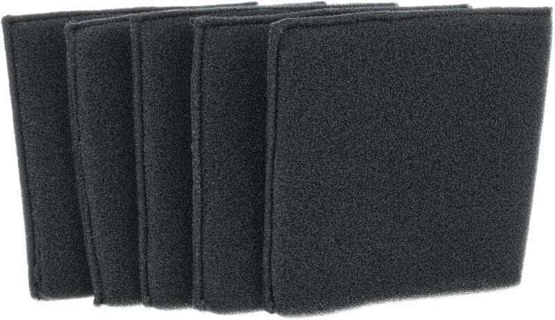 5x Staubsaugerfilter kompatibel mit Einhell te-vc 2230 sacl, 2230 sacl ex ch, 2230 sacl ex ukca Staubsauger - Schaumstof...