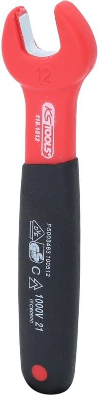 Isolierter Maulschlüssel, 12 mm