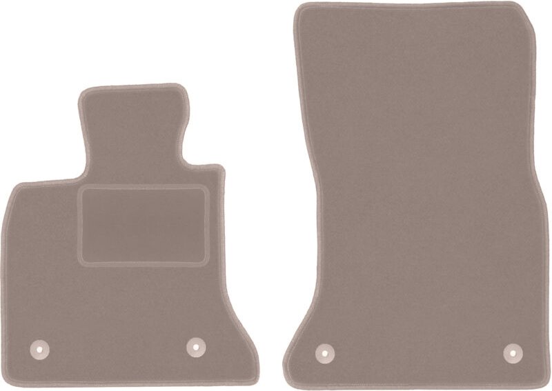 Beige Vordermatten für: BMW 5 GT F07 Liftback (2009-2017)
