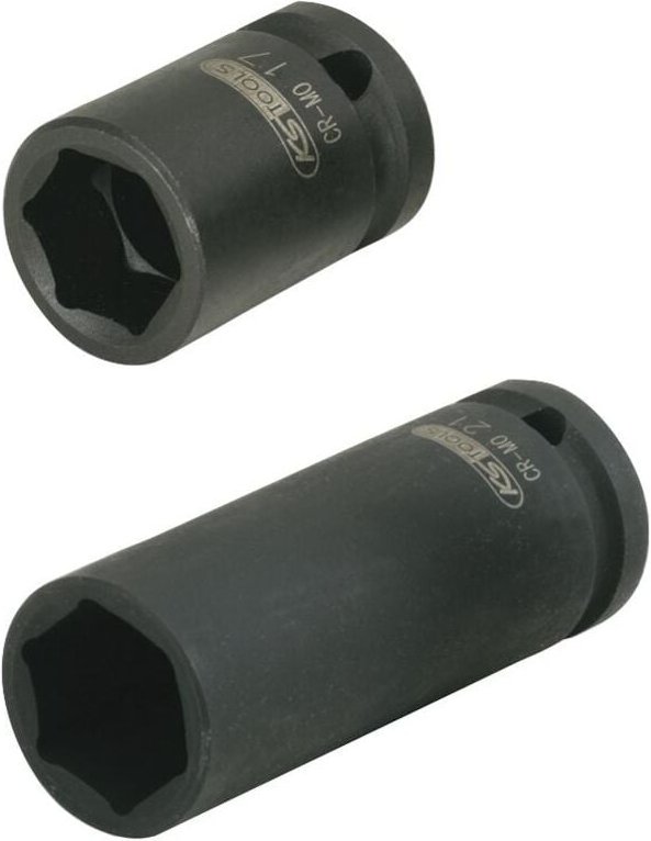 Kraft-Stecknuss-Satz für lkw Radbolzen, 2-tlg 33mm