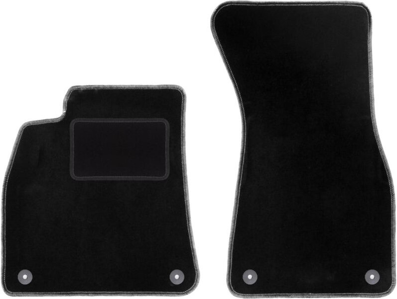 Vordere Matten schwarz für: Audi A7 C8 Sportback (2018-)