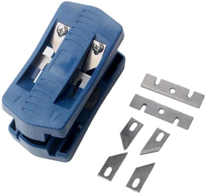 Holzkantenschneider, Kunststoff-Kantenschneider, tragbarer 2-Kanten-Bandschneider für Tischler, 2-Kanten-Holzbearbeitung