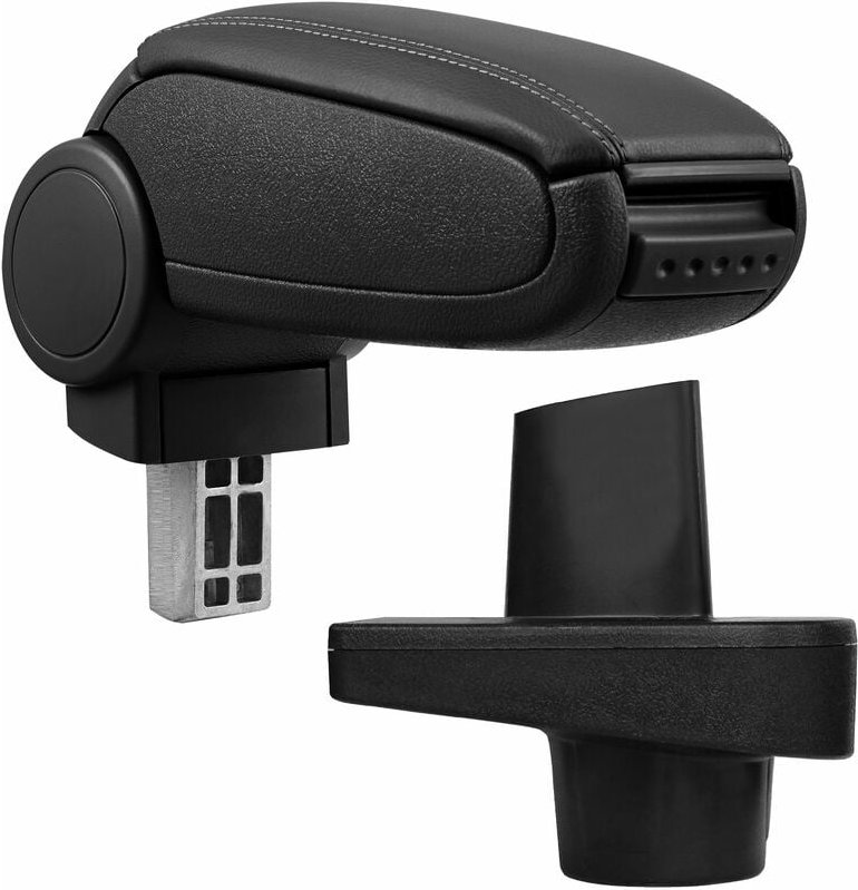 Pro.tec - Mittelarmlehne Renault Clio 4 mit Staufach Kunstleder Schwarz