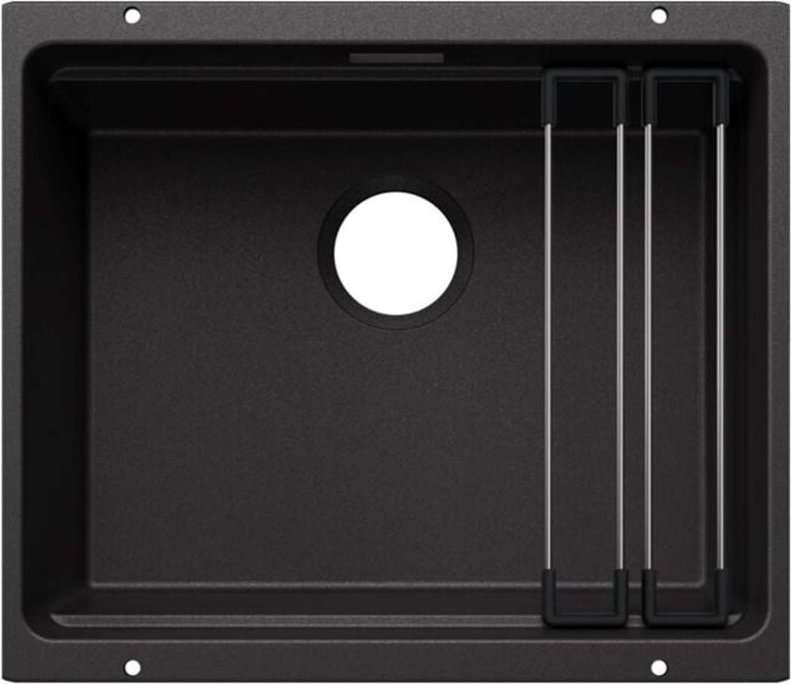 Blanco - Etagon 500 - Silgranitspüle, 53x46 cm, mit Zubehör, Anthrazit 527757