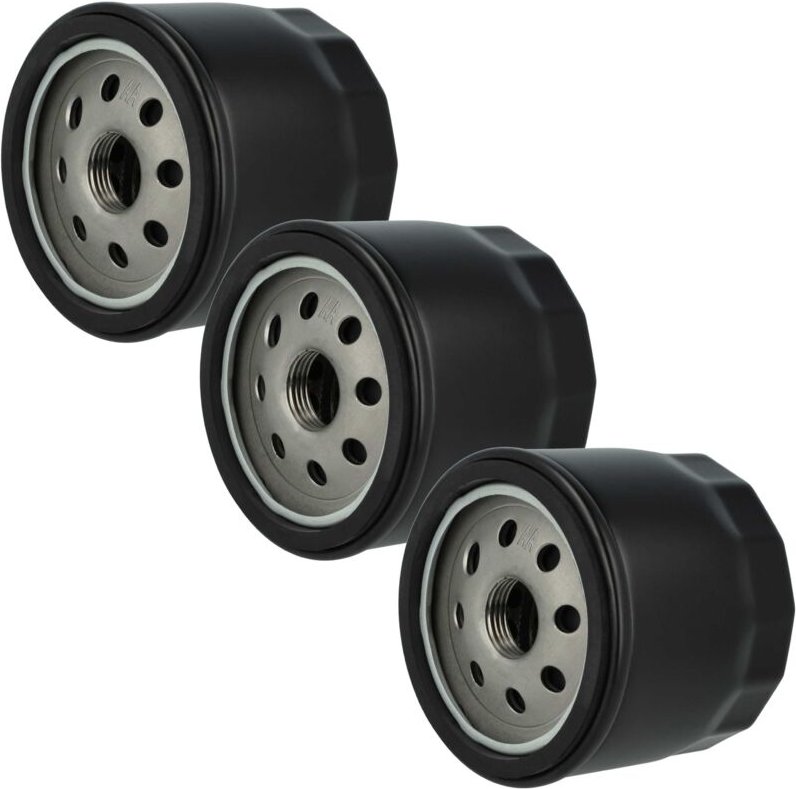 Vhbw - 3x Ölfilter Ersatz für John Deere GY20577, AM125424, KH1205008 für Rasenmäher - Ersatzfilter