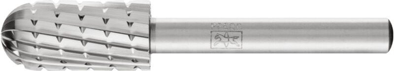 Hss Frässtift Walzenrundform c ø 12x25 mm Schaft-Ø 6 mm z 2 universal mittel Spanbrecher - Pferd