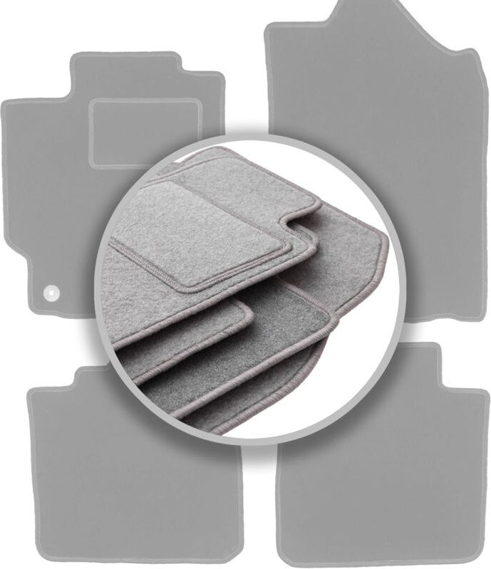 Graue Automatten für: Toyota Camry VIII XV50 Limousine (2011-2018)