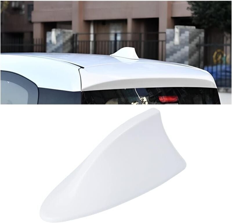 Haifischflossen-Dachantennen-Dekoration, Auto-Haifischflossen-Antennenabdeckung, Auto-Dachantennen, für die meisten Auto...