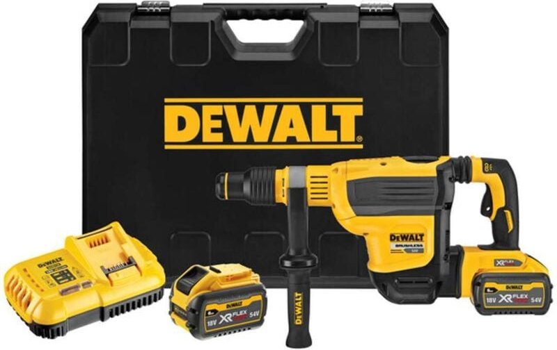 DCH614X2 Akku Kombihammer Bohrhammer Meißelhammer SDS-Max 54V - 2x9Ah - Dewalt