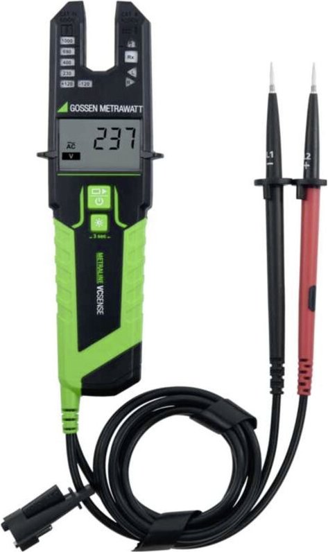 Gossen Metrawatt METRALINE VC Sense Spannungsprüfer CAT III 1000 V, CAT IV 600 V LED