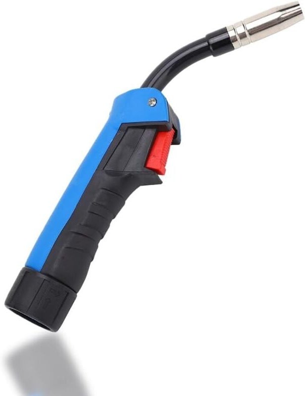 MIG-Schweißpistolenkopf, 15AK Twist Tip MIG-Schweißgerät Drahtschneider Zubehör Ersatzbrennerkörper Brenner Ersatz Kohle...