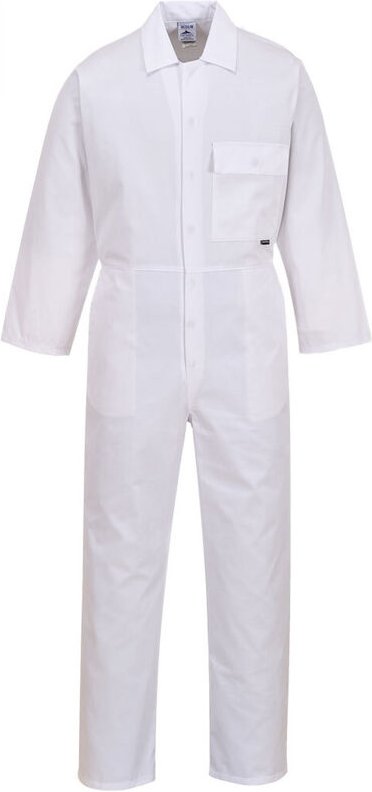 Standard-Overall weiß 2XL