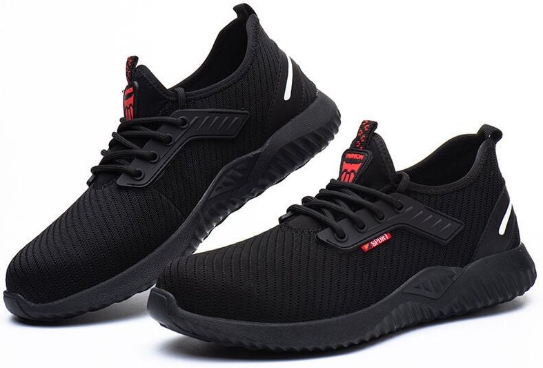 Thumbnail - Stahlkappen-Schuhe Geeignet für Fußlänge 270 mm 44 Bequeme Herren-Sicherheitsschuhe Rutschfeste Stahlkappen-Sneaker Arbe...