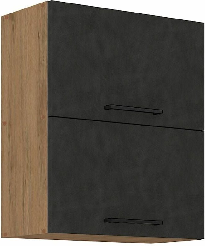 Küchen Preisbombe - Vigo Hängeschrank 60 cm Eiche Lancelot Matera Grau Küchenzeile Küchenblock Küche