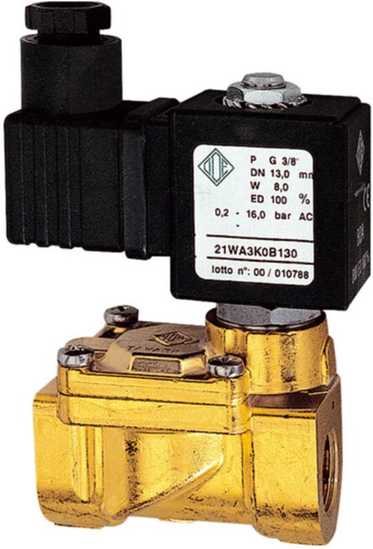 2/2-MV,MS,NC,vorge.,24V DC,8W,FKM,G1/2,PN0,2-16bar - Riegler