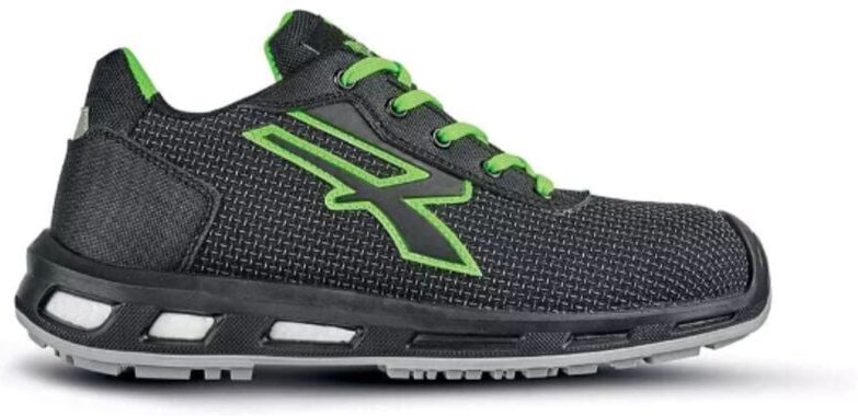 Sicherheitsschuhe niedrig MALIBU S3 SRC CI ESD - Schwarz/Grün 36