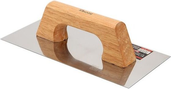 Rechte Kelle. Edelstahl trapezförmig 300x140-150 Dogher 886-004