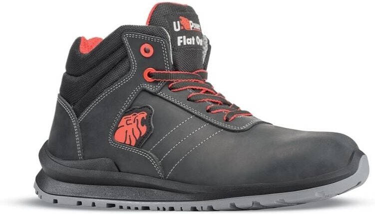 Thumbnail - Hochschutzstiefel WALTER S3 SRC - Grau/Orange 41