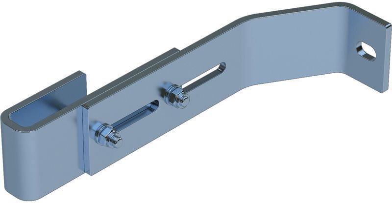 Zarges Wandhalter verstellbar 200-250mm Edelstahl für Schachtleitern