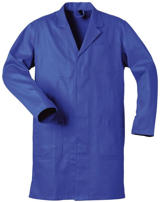 PIESPORT Arbeitskittel Kornblau Größe 56